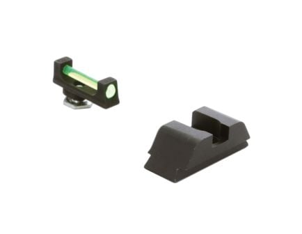 Ameriglo Range Sight Set Front/Rear, Green/Flat Black