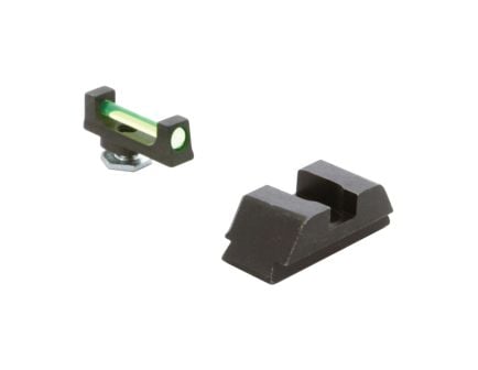 Ameriglo Range Sight Set Front/Rear, Green/Flat Black