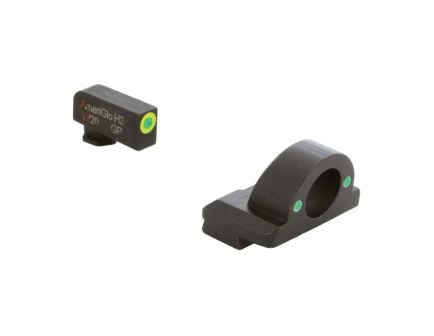 Ameriglo Ghost Ring Sight Set Front/Rear, Green/Lumi Green/Green