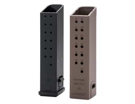 KRISS USA +18 10mm Magazine Extension Fits Kriss Vector, FDE, 3/Pack - KVA-MX2K10FD01