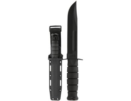 KA-BAR Fixed Knife Clip Point, Black