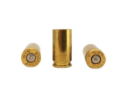 Lightning Ammo 9mm Pistol Cleaned and Polished Brass, 100rds