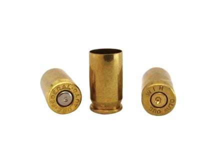 Lightning Ammo .380 ACP Pistol Cleaned and Polished Brass, 100rds