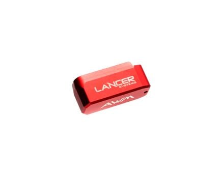 Lancer Systems L5AWM +6 Extended Basepad Red - L5AWM-EXTBP-06-RED
