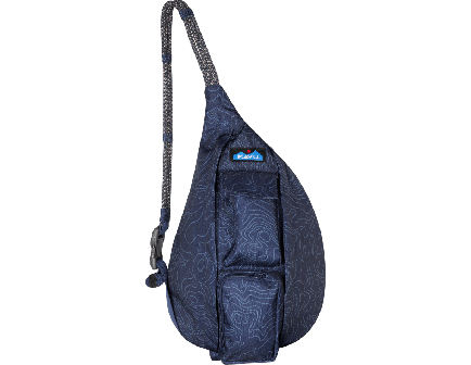 KAVU Mini Rope Sling, Navy Topo - 9191