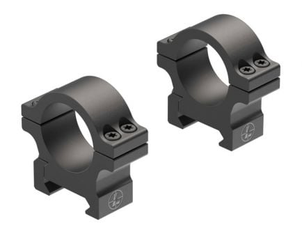 Leupold Open Range Cross Slot 1" Low Rings, Matte Black