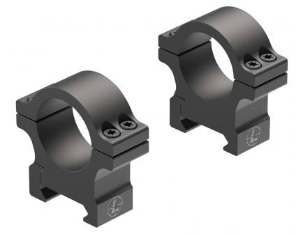 Leupold Open Range Cross Slot 1" Medium Rings, Matte Black