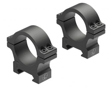 Leupold Open Range Cross Slot 30mm Low Rings, Matte Black