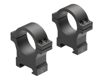 Leupold Open Range Cross Slot High 30mm Rings, Matte Black