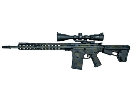 PSA Custom PA10 18" Midlength .308 WIN 1/10 SS 15" Lightweight MLOK Rifle w/ Sig Scope - Black OCP