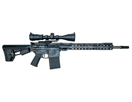 PSA Custom Gen3 PA10 18" Mid .308 1/10 SS 15" Mlok Rifle,3.5 Flat FCG, Sig Scope, Dusk Fall