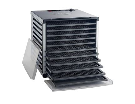 LEM MightyBite Plastic/Aluminum 10-Tray Countertop Dehydrator