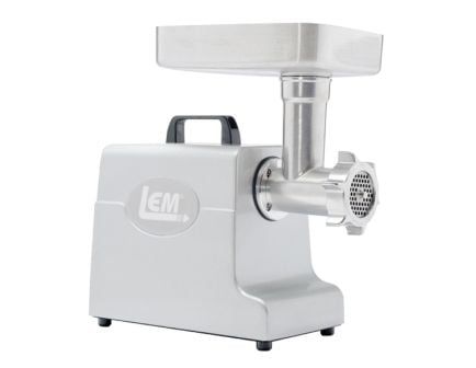 LEM MightyBite Aluminum Grinder, #8