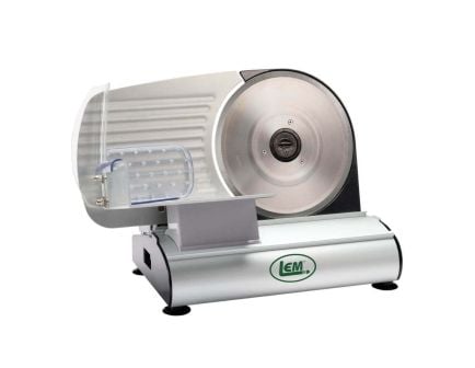 LEM MightyBite Aluminum Meat Slicer, 8.50"