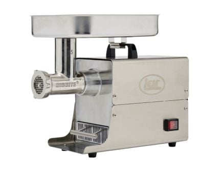LEM #5 BigBite Stainless Steel Meat Grinder, #5