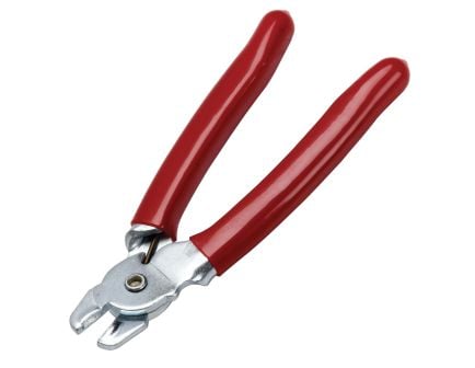 LEM 10.50" x 4.80" x 0.50" Hog Ring Plier, Red