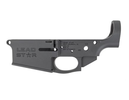 Lead Star Arms DMR AR-10 Stripped Lower Receiver, Concrete Gray