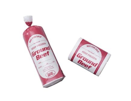 LEM Ground Beef Bag, 2 lb Pack of 25