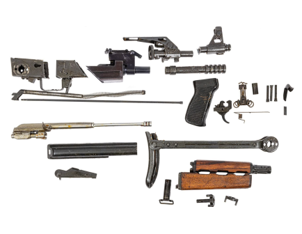 Yugo M64 Milled Underfolding AK-47 Non-Matching Used Parts Kit - No Barrel or Receiver