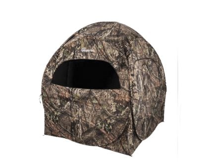 Ameristep Doghouse 55" x 55" x 61" Run and Gun Hub Blind, Mossy Oak Break-Up Country Camouflage