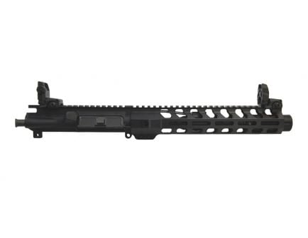 PSA 8.5" Pistol Length 5.56 NATO 1:7 Phosphate 10.5" Lightweight M-LOK Upper w/ Fluted Flash Can & MBUS Sights
