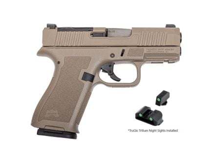 PSA Dagger Micro 9mm Pistol - Shield Cut With Night Sights, Flat Dark Earth