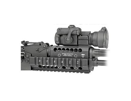 Midwest Industries Universal AK47/74 Handguard W/ Aimpoint ML2 Topcover, Black - MI-AKH-ML2