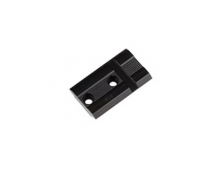 Weaver Beretta Pintail Slug Gun Aluminum Top Mount Extension Rear/Front 1-Piece Scope Base, Black - 48040