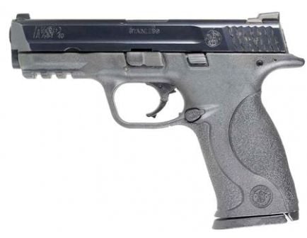 S&W M&P .40 S&W LE Trade-In Pistol Fair Condition w/ Night Sights, Black - SV309700F