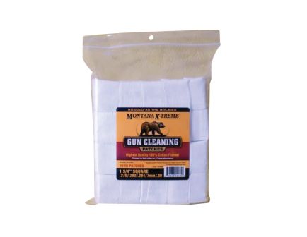 Montana X-Treme 7mm/.308 Cal 1.75" x 1.75" Square Patch, 1000/Bag