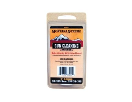 Montana X-Treme .45 Cal/.58 Cal 2.50" Round Patch, 100/Bag