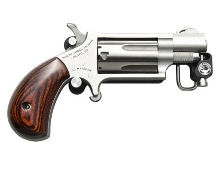 NAA Belt Buckle Magnum 1.125" 22 WMR Revolver