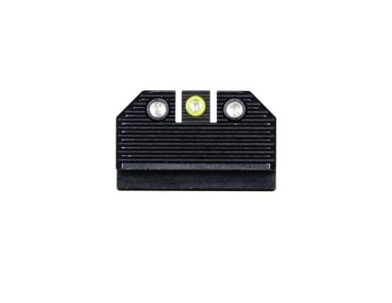 Night Fision Optics Ready Stealth Night Sight Set Front/Rear, Green/Yellow/Green/Black