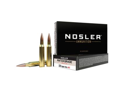Nosler Match Grade .338 Lapua Magnum 300 gr HPBT 20rds