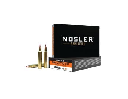 Nosler Ballistic Tip Varmint .204 Ruger 40 gr BTPT 20rds