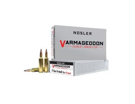 Nosler Varmageddon .17 Remington Fireball 20 gr PT 20rds