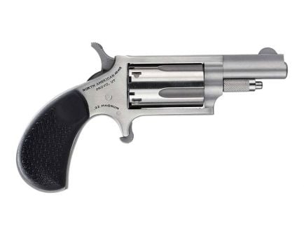 North American Arms 1.625" .22 Magnum Mini Revolver Carry Combo With Holster, Stainless