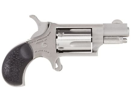 North American Arms Carry Combo 1.13" .22 LR Revolver, Stainless