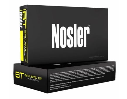 Nosler 30-06 125 grain Ballistic Tip Hunting Rifle Ammo, 20/Box - 40068