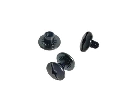 Outdoor Connection Steel 6-Piece Chicago Screw Set, Black