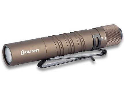 Olight i3T Desert Tan Slim LED Flashlight 180 Max Lumens, Desert Tan