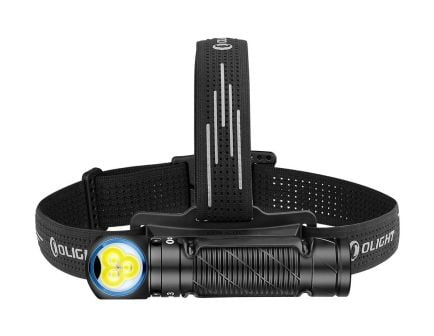 Olight Perun 3 Headlamp 3000 Lumens Cool White Light & Red Light, Black