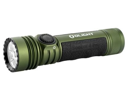 Olight Seeker 4 Pro Rechargeable Cool White LED Flashlight, OD Green