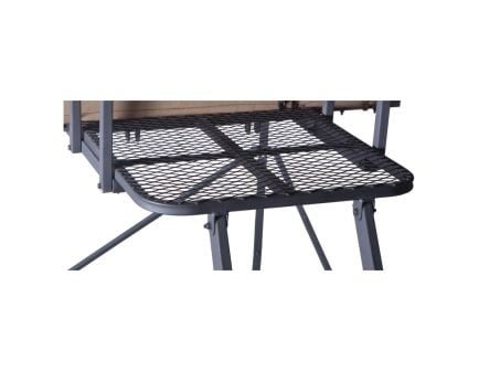 Millennium Treestands 26.75" x 24" Buck Hut Ladder Platform, Black