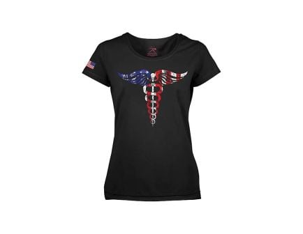 Rothco Women's Medical Symbol (Caduceus) Long Length T-Shirt