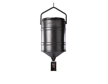 On Time Tomahawk VL 25 gal Feeder w/Hanger, Black
