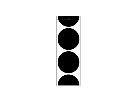 Pro-Shot Splatter Shot 1" Black Repair Patches - 432 Qty - 24 Sheets - P-432