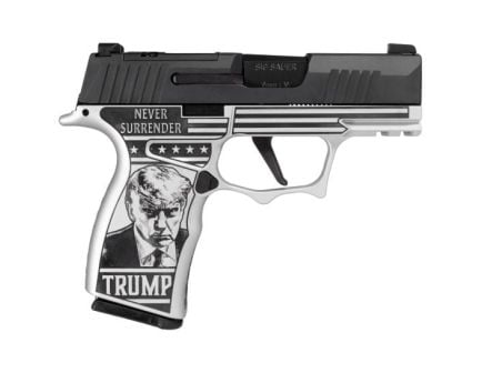 Sig Sauer P365 "Trump 2024 Mug Shot" Grip OR Handgun 9mm Luger 12rd 3.1" Barrel X-RAY 3 Sights - XI681235TRST