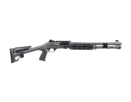 Panzer Arms M4 SPEED PRO Tactical 12 Gauge 18.5" 5rd Shotgun, Disruptive Grey - PAM4CSDGMFSS
