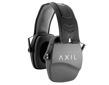 Axil TRACKR Passive Earmuffs, Black - TRACKR-P